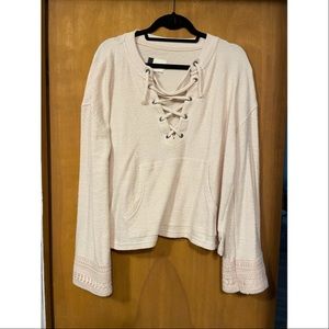 Roxy tie up sweatshirt